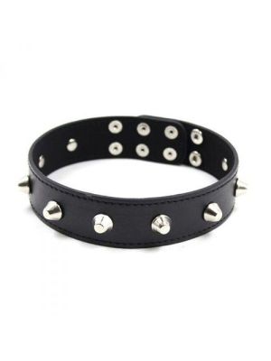 Wiązania-Collare Spikes Collar black - image 2