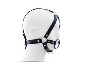 Knebel-Imbracatura per testa con anello Head Harness+Ring Gag - image 2