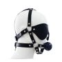 Imbracatura per viso con Maschera per occhi e morso Total Head Harness Restraint black - 2