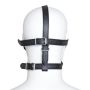 Imbracatura per viso con Maschera per occhi e morso Total Head Harness Restraint black - 4