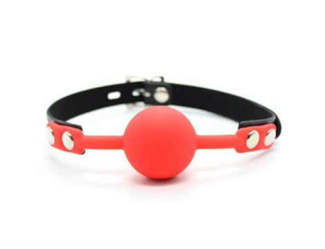 Ball Gag + Block (rosso)