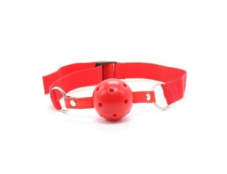 Knebel-Easy Breathable Ball Gag (rosso)