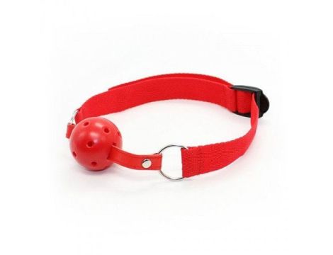 Knebel-Easy Breathable Ball Gag (rosso) - 4