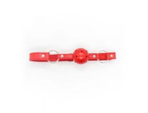 Knebel-Breathable Ball Gag (rosso) - image 2