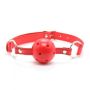 Knebel-Breathable Ball Gag (rosso) - 2