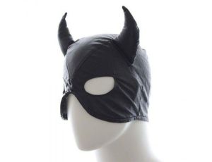 Maska-Devil Mask BLACK - image 2