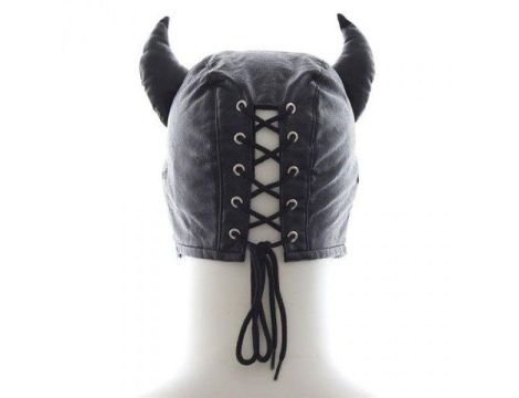 Maska-Devil Mask BLACK - 3