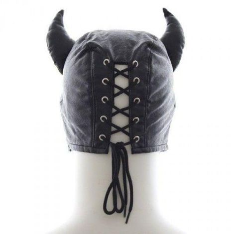 Maska-Devil Mask BLACK - 3