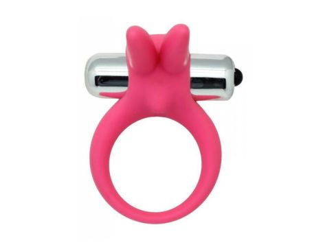 Pierścień-Timeless stretchy ring pink - 2