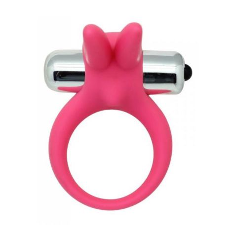 Pierścień-Timeless stretchy ring pink - 2