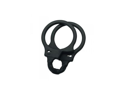 Kajdanki-REALISTIC HANDCUFFS. PREMIUM SILICONE MATERIAL - 3