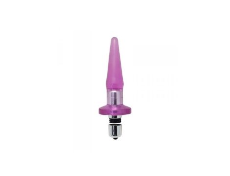 Plug/vibr-ANAL PLUG W/ ON/OFF VIBE - 4