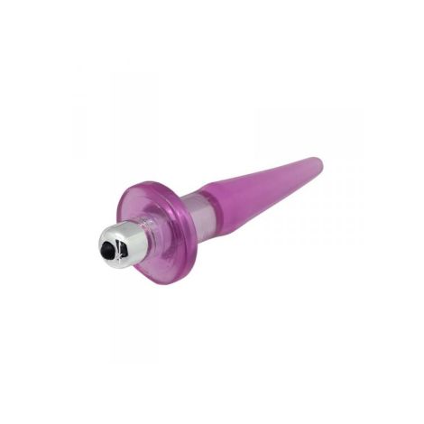 Plug/vibr-ANAL PLUG W/ ON/OFF VIBE - 2