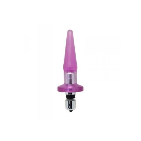 Plug/vibr-ANAL PLUG W/ ON/OFF VIBE - 4