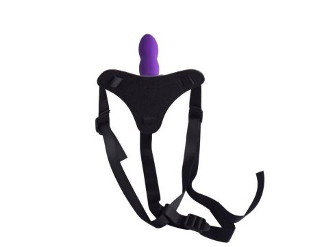 Cintura regolabile strap-on purpe - 5