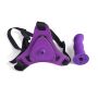 Cintura regolabile strap-on purpe - 4