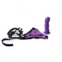 Cintura regolabile strap-on purpe - 5