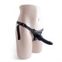 Cintura regolabile strap-on Black con fallo realistico - 2