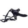 Cintura regolabile strap-on Black con fallo realistico - 5