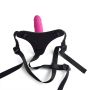 Cintura regolabile strap-on Pink con fallo realistico - 4