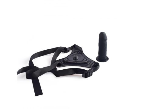 Cintura strap-on con fallo realistico Black Toyz4Lovers - 5