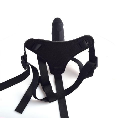 Cintura strap-on con fallo realistico Black Toyz4Lovers - 2