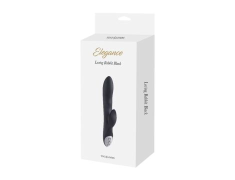 Vibratore G-spot e stimolatore clitorideo Black - 5