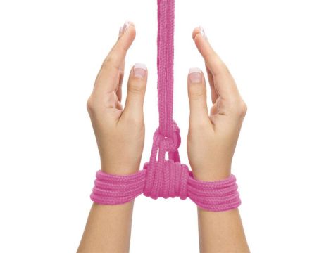 10 meters Fetish Bondage Rope Pink - 5