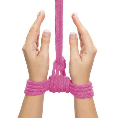 10 meters Fetish Bondage Rope Pink - 5