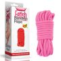 10 meters Fetish Bondage Rope Pink - 2