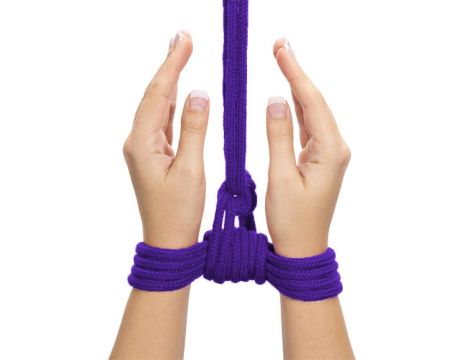 10 meters Fetish Bondage Rope Purple - 5