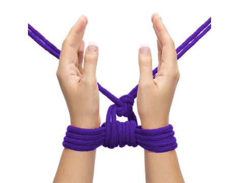 10 meters Fetish Bondage Rope Purple - 6