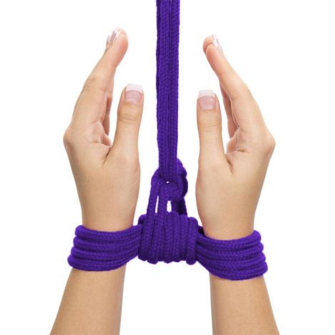 10 meters Fetish Bondage Rope Purple - 5