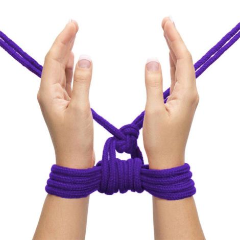 10 meters Fetish Bondage Rope Purple - 6