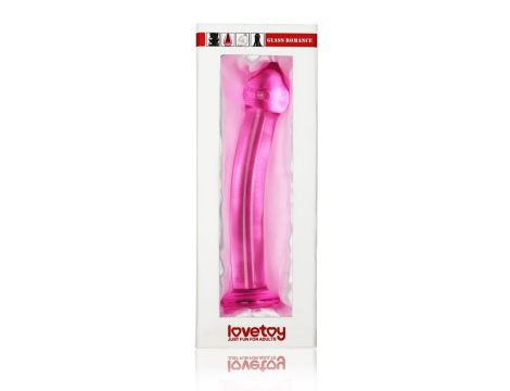 7.5"" Glass Romance Pink - 2