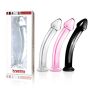 7.5"" Glass Romance Pink - 4