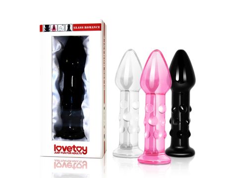 5.5"" Glass Romance Black - 3