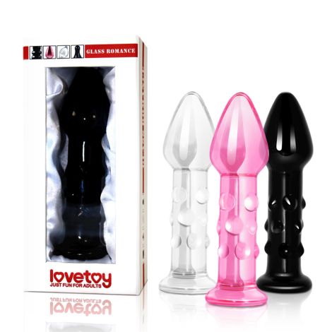 5.5"" Glass Romance Black - 3