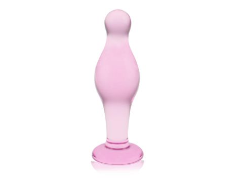 4.5"" Glass Romance Pink