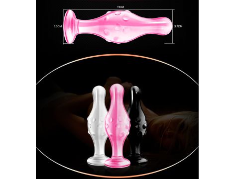 4.5"" Glass Romance Pink - 8