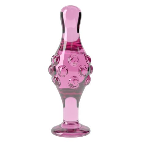 4.5"" Glass Romance Pink - 2