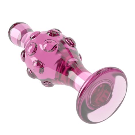 4.5"" Glass Romance Pink - 6