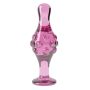 4.5"" Glass Romance Pink - 3