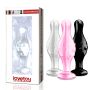 4.5"" Glass Romance Pink - 10