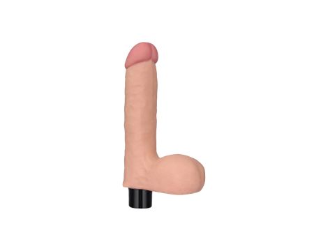 8"" REAL SOFTEE Vibrating Dildo - 2