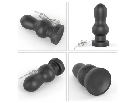 7"" King Sized Vibrating Anal Rammer - 12