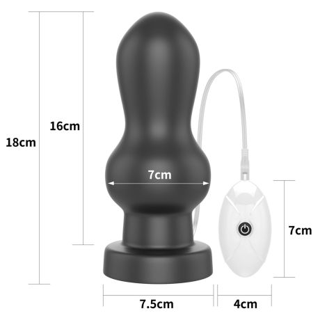 7"" King Sized Vibrating Anal Rammer - 2