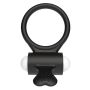 Power Clit Silicone Cockring Black - 4