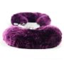 Fetish Pleasure Fluffy Handcuffs Purple - 5