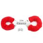 Fetish Pleasure Fluffy Handcuffs Red - 3